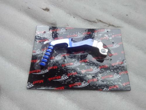 CNC BLUE   KICK START LEVER